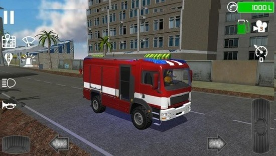 消防车模拟器无限金币版下载,消防车模拟器中文版下载
